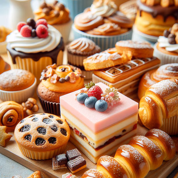 Fresh pastries